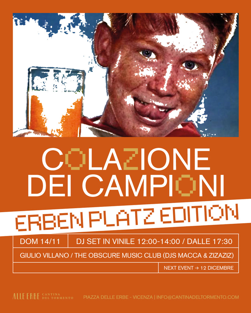 14/11/21: LA COLAZIONE DEI CAMPIONI | ERBEN PLATZ EDITION