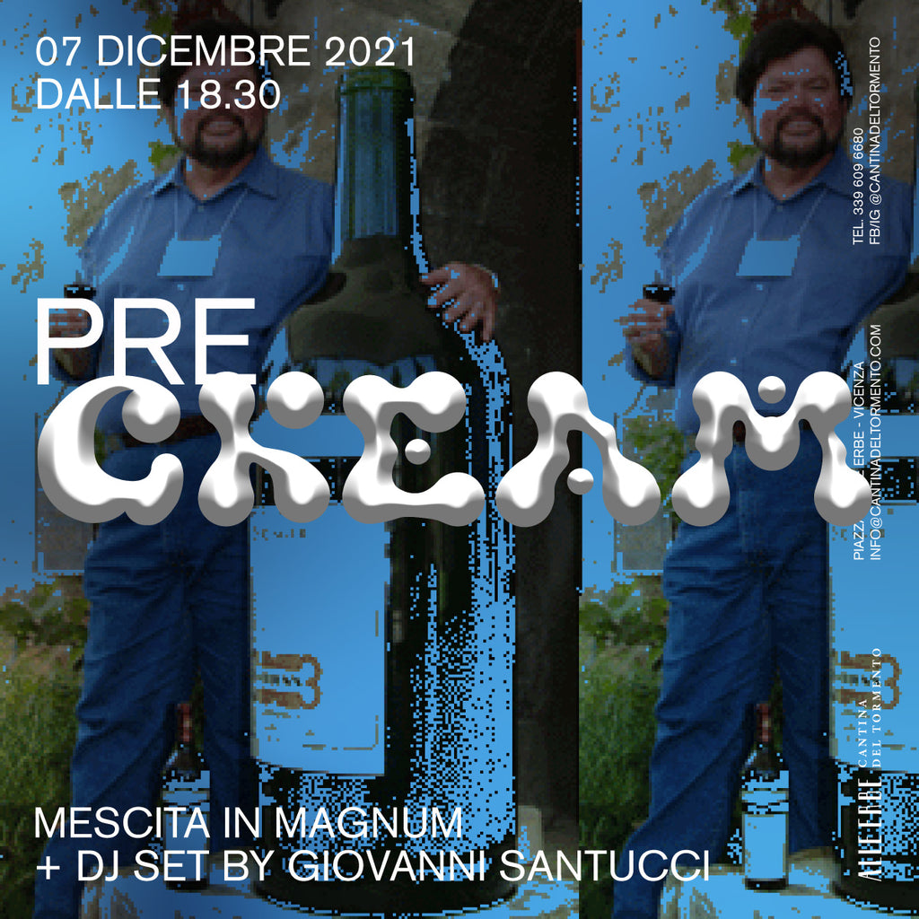 07/12/2021: Pre CREAM | Mescita in magnum + dj set