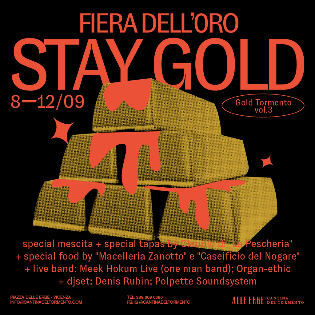 8 - 12 settembre: Stay Gold per VicenzaOro