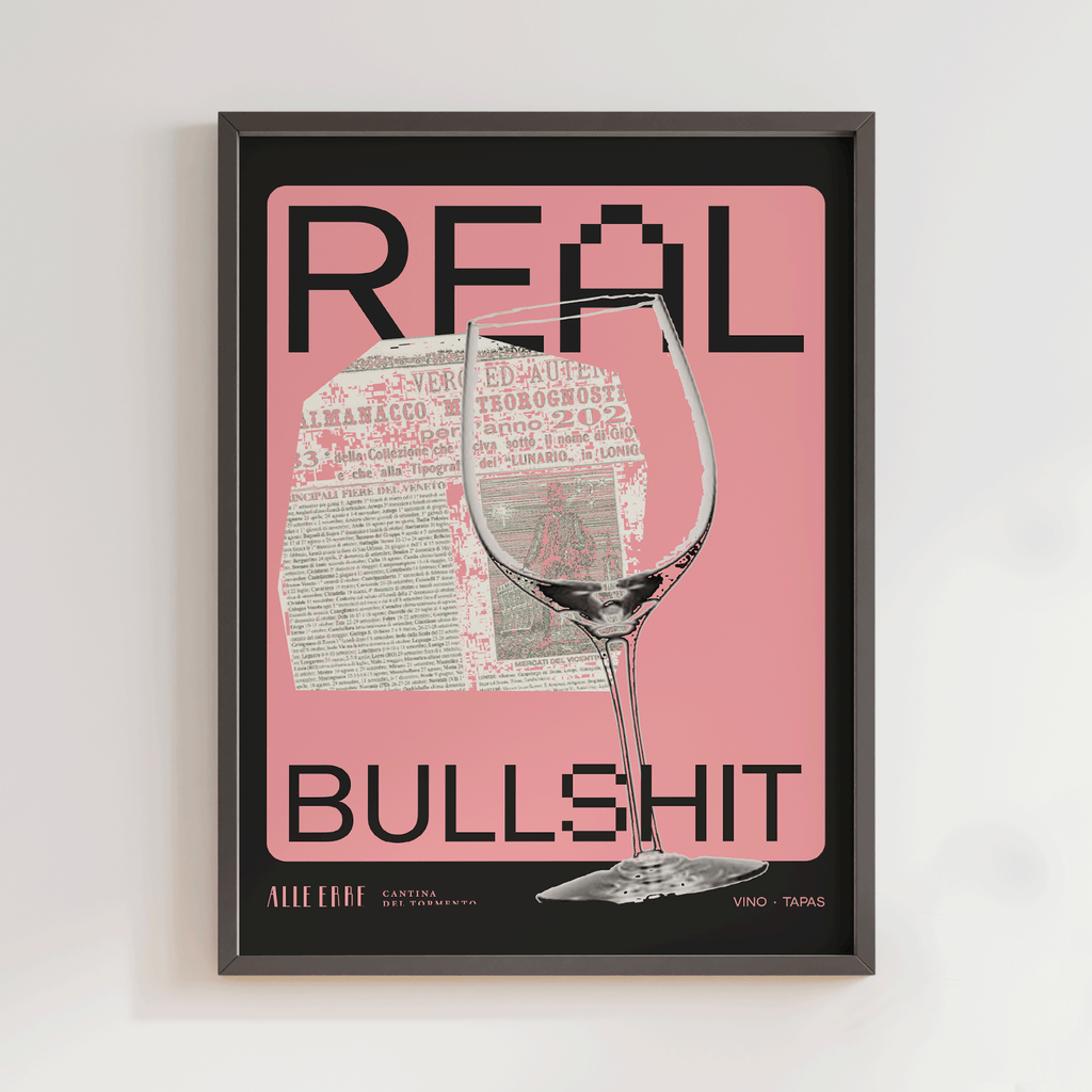 Real Bullshit Print - Alle Erbe